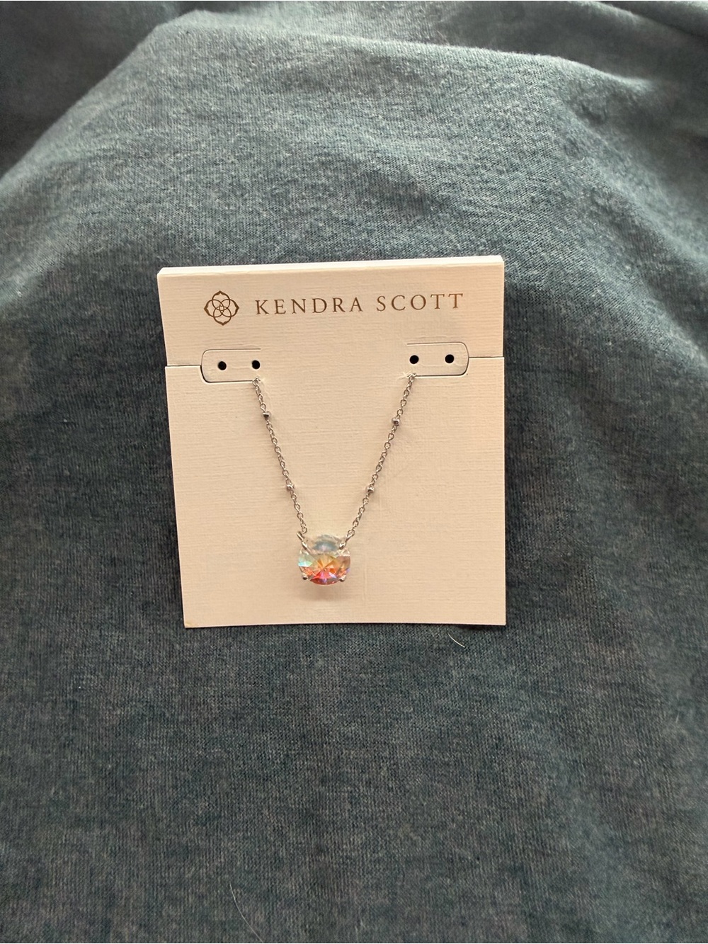 Kendra Scott Silver Short Chain Necklace